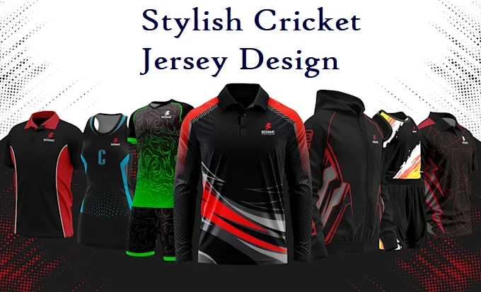 Stylish Cricket Jersey Design