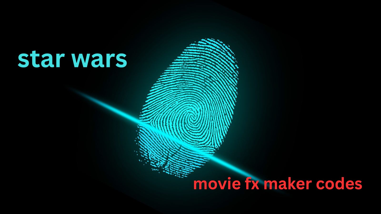 star wars movie fx maker codes